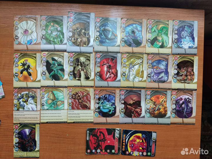 Бакуганы и карты