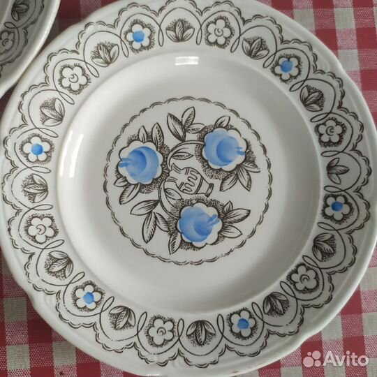 Тарелки зик Конаково СССР