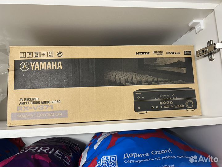 Ресивер yamaha RX-V371 + Акустика