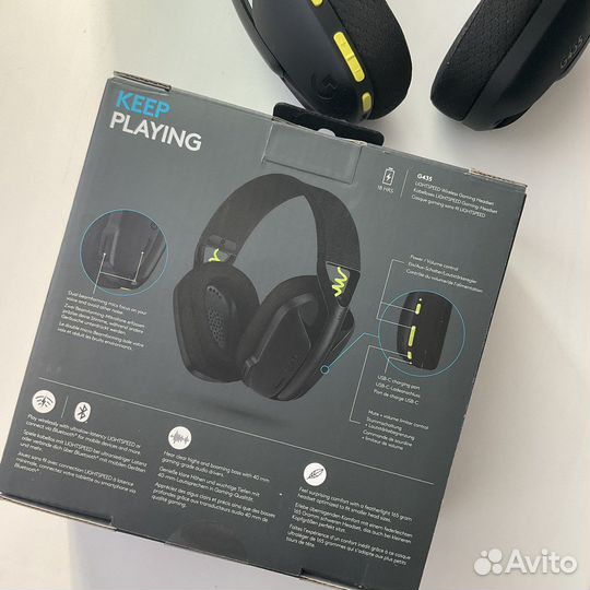 Беспроводные наушники Logitech g435