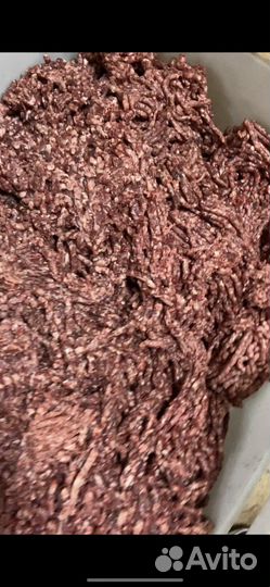 Фарш для животных говяжий