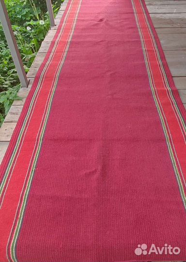 Красная ковровая дорожка СССР 100*390 Одеяло ватн