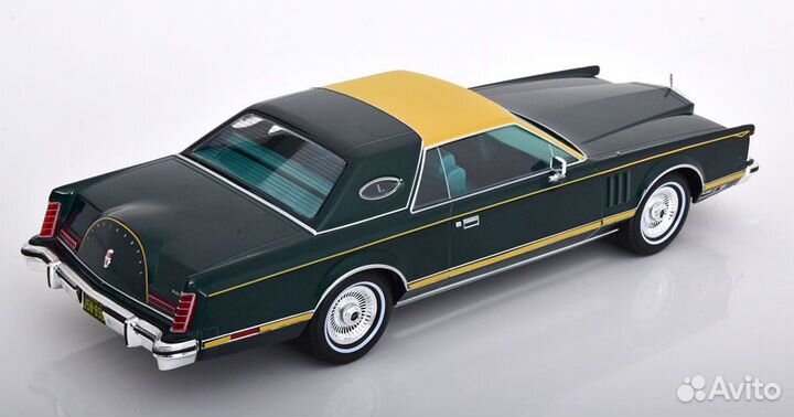 1/18 1977 Lincoln Continental Mark V зеленый