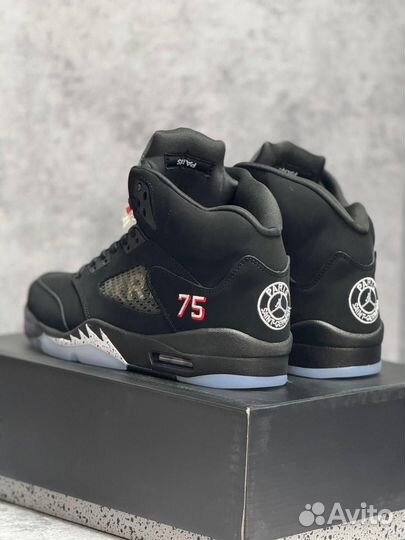 Кроссовки Nike Air Jordan 5 зимние (Арт.81493)