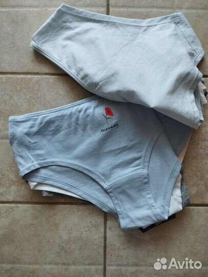 Трусы женские hm XS хипстеры хлопок