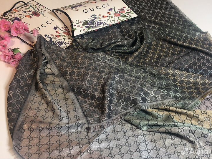 Платок Шаль Gucci