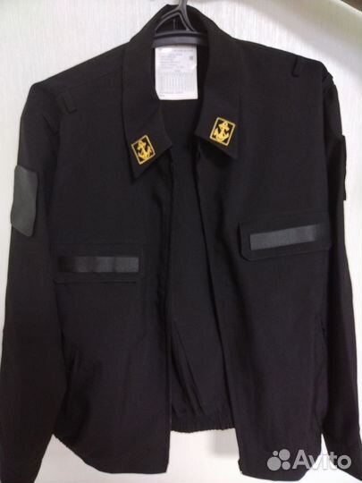 Офисная военная форма черная вмф