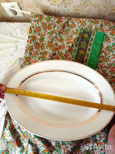 2 большие селедочницы СССР б/у
