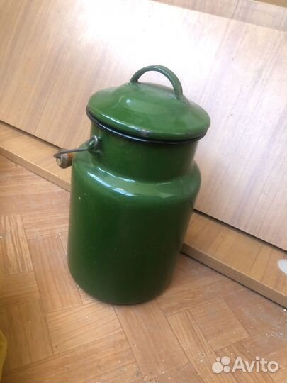Бидон эмалированный СССР