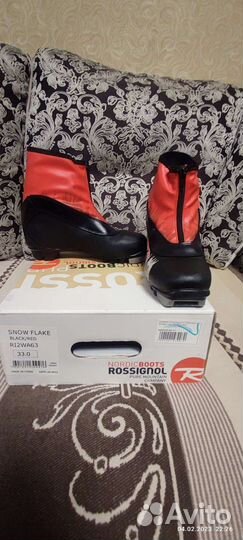 Лыжные ботинки rossignol 33