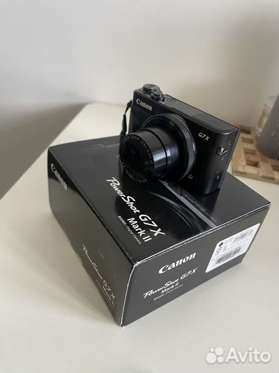 Фотоаппарат Canon PowerShot G7X Mark II