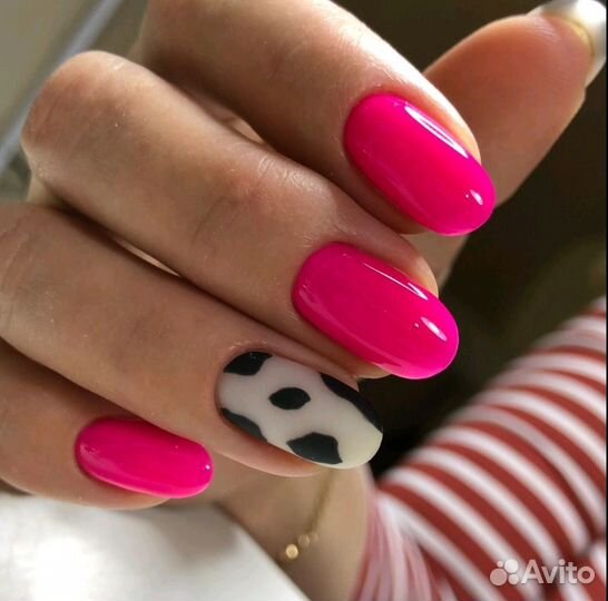 Маникюр, покрытие гель лак, укрепление