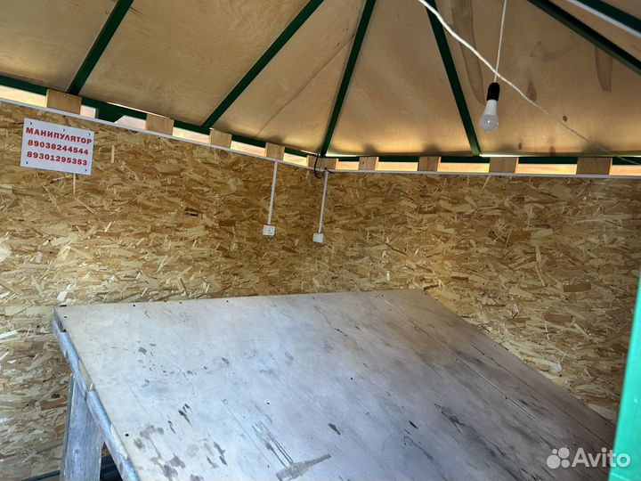 Палатка сезонная