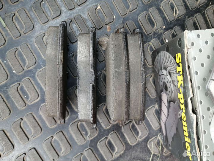 Задние тормозные колодки на киа рио 3