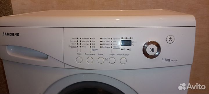 Стиральная машина Samsung WFS1061 3,5кг/1000обр