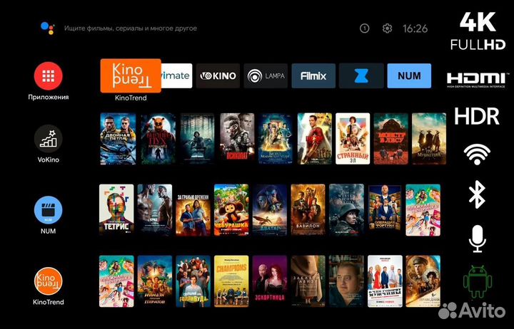 Андроид тв приставка МТС ZTE B866