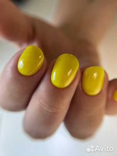 Маникюр, укрепление, гель лак