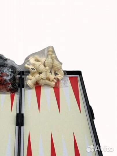 Шахматы магнитные 3-в-1