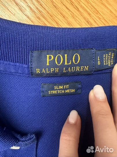 Polo ralph lauren поло оригинал