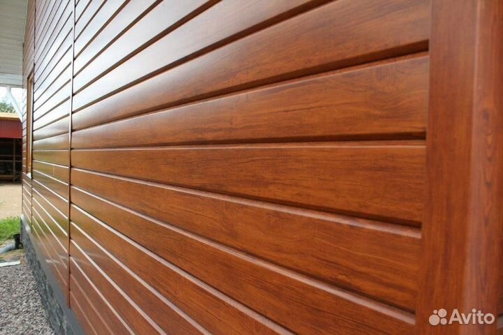 Сайдинг металлический под брус / Горно-Алтайск