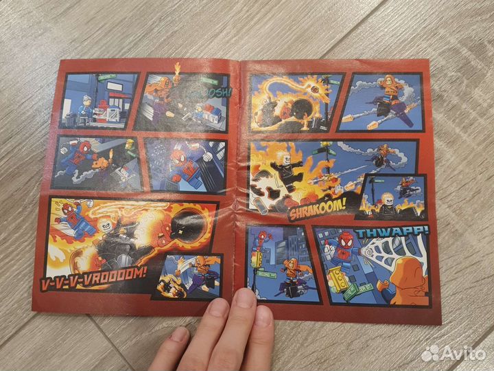 Lego marvel super heroes spider man лего комикс