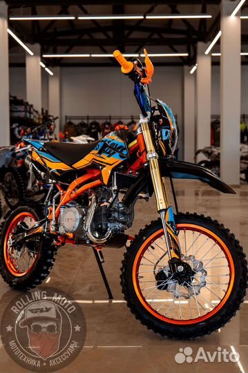 Питбайк kayo evolution YX125EM 17/14 KRZ