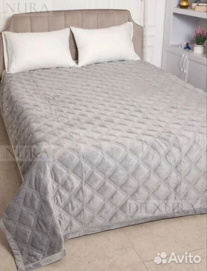 Велюровое покрывало - плед 240x220