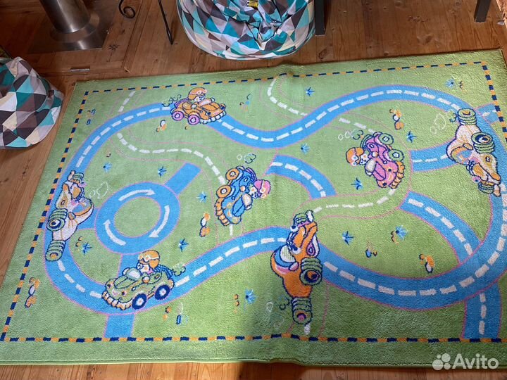 Ковер детский с дорогами 2х3