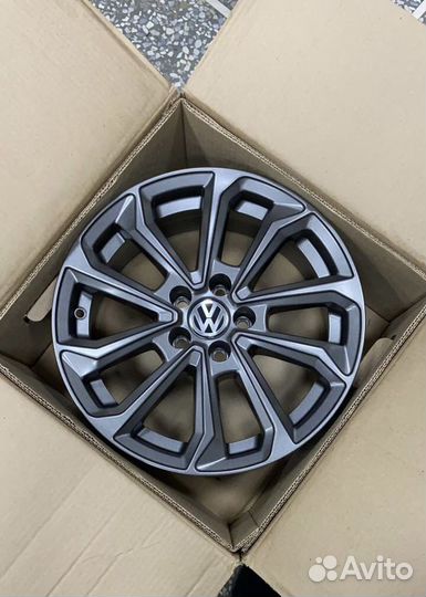 Диски r16 Polo Rapid Gunmetal (Германия)
