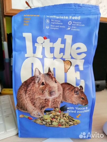 Корм для дэгу little one 400г