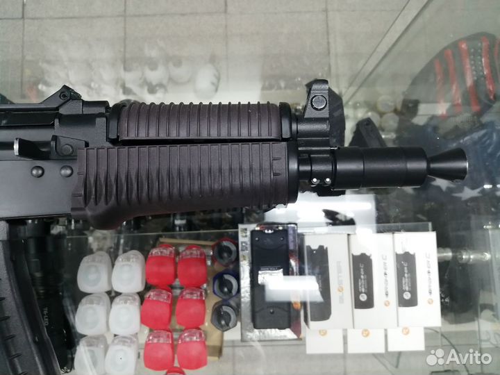 Автомат Cyma акс-74У, с пластиковым цевьём (CM045)