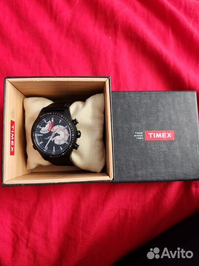 Часы хронограф timex для бега и плавания