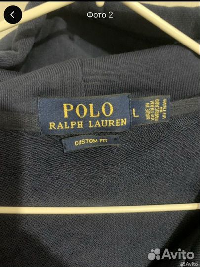 Polo ralph lauren зип худи