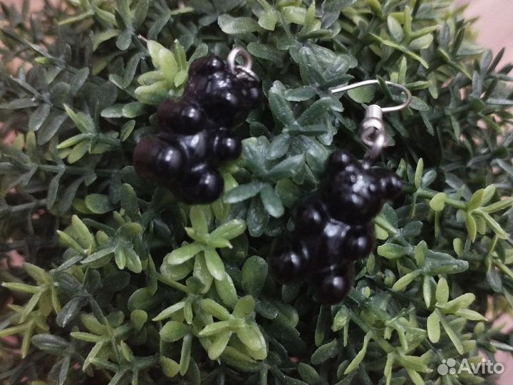 Сережки мишки