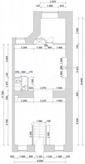 Торговое помещение, 76 м²