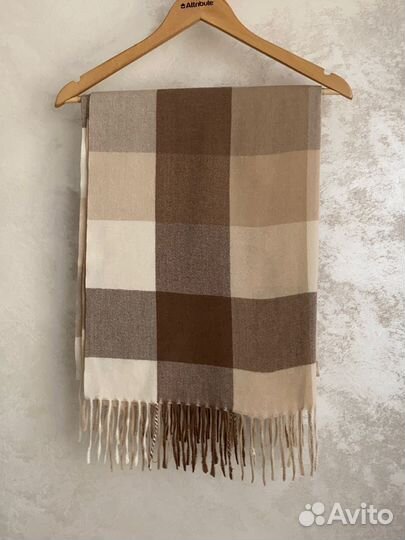 Шарф большой теплый палантин