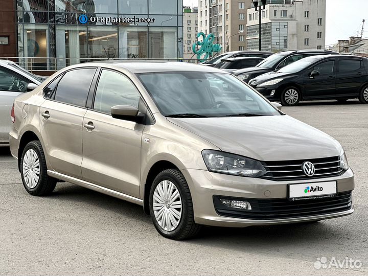 Volkswagen Polo 1.6 AT, 2018, 25 304 км