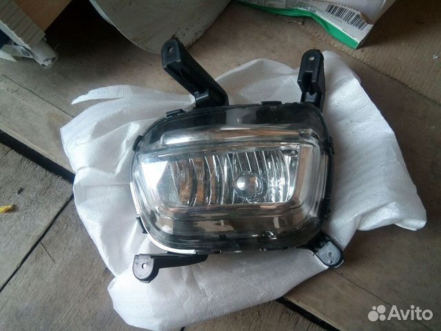 Кия Рио 3 противотуманная фара туманка левая