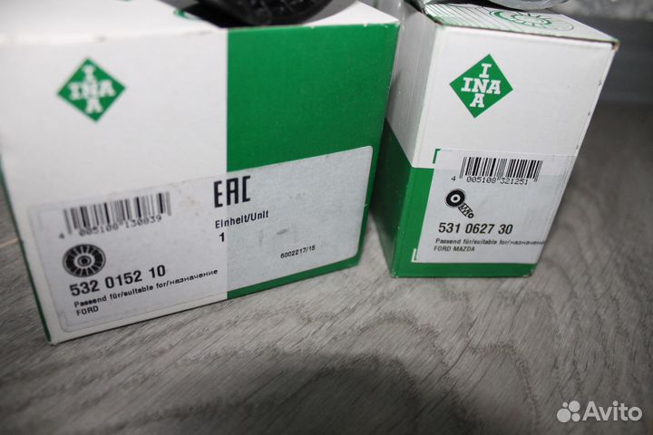 Набор запчастей для то