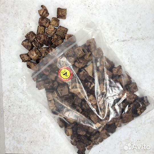 Легкое говяжье сушеное крупное 500 гр