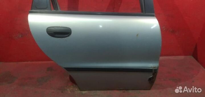 Шевролет Ланос дверь задняя правая с коррозией