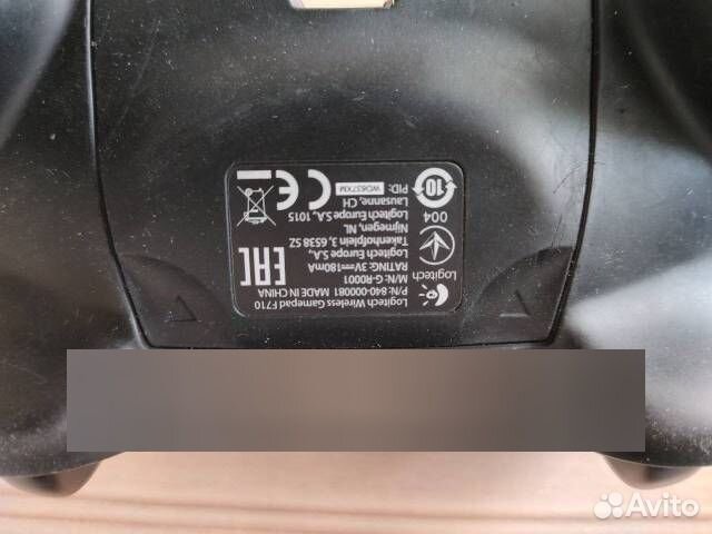 Геимпад logitech wireless gamepad F710