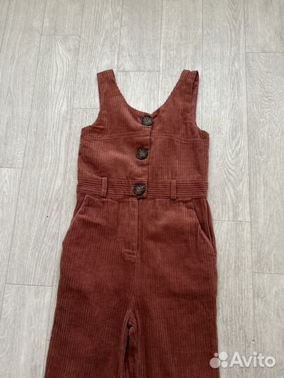Вельветовый комбинезон 110-116