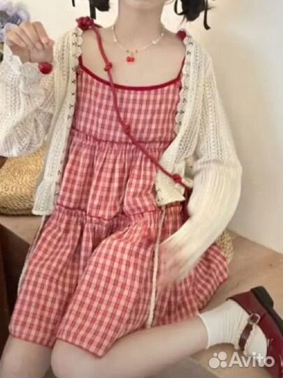 Сарафан красный lolita