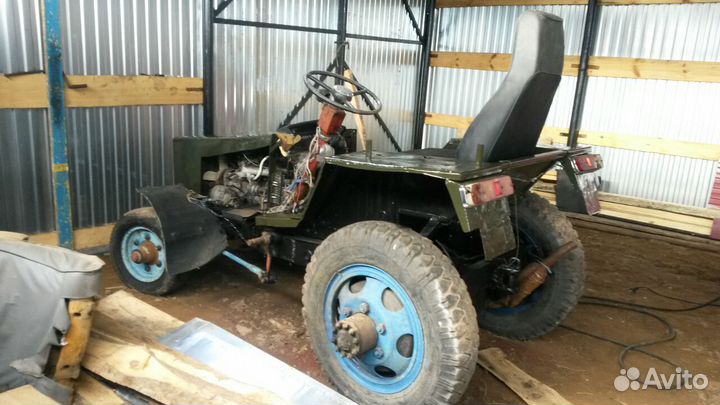 Мини-трактор УРАЛЕЦ 220 гидрофицированный, 1996