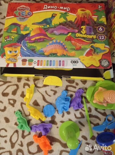 Кинетический песок, наборы для творчества