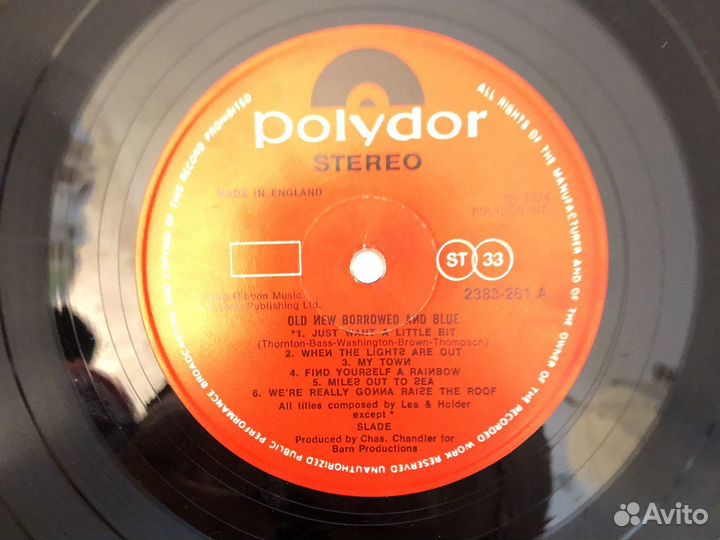 Slade lp пластинки Origonal UK