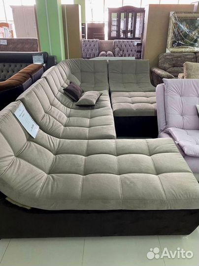 Модульный п образный диван на заказ