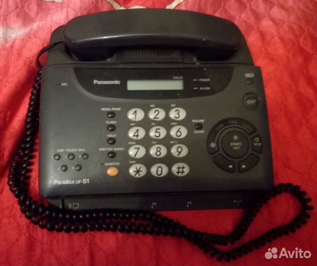Факсы Panasonic Panafax uf-s1. sharp fo-p600
