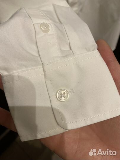 Рубашка на мальчика новая H&M белая